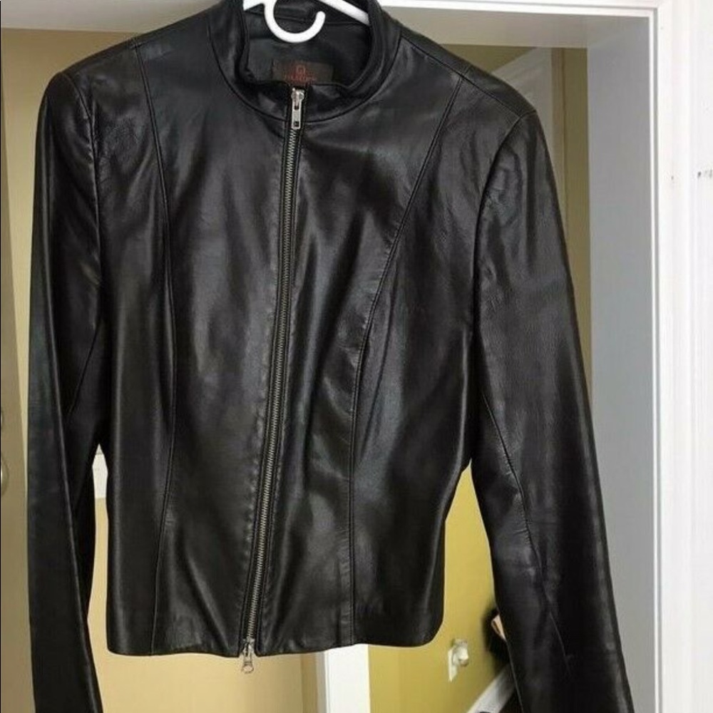 Danier Leather Jacket- size large